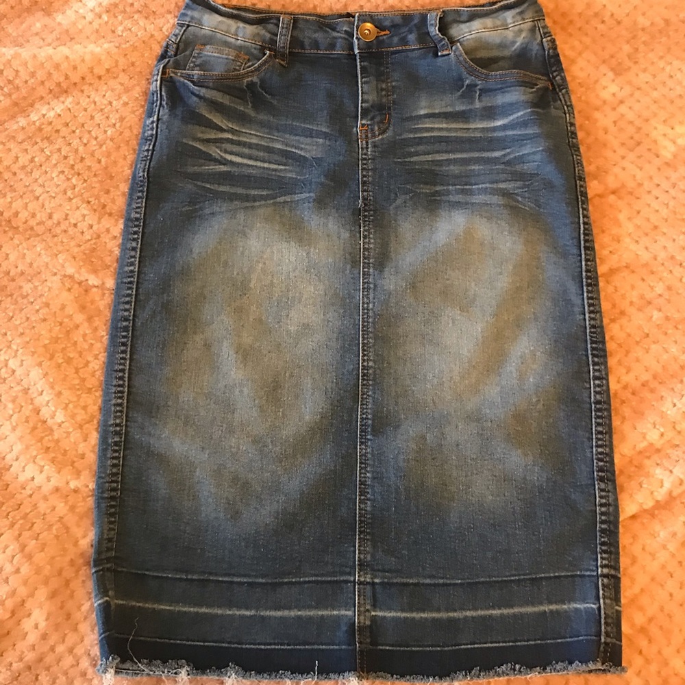 Perfect Denim Skirt